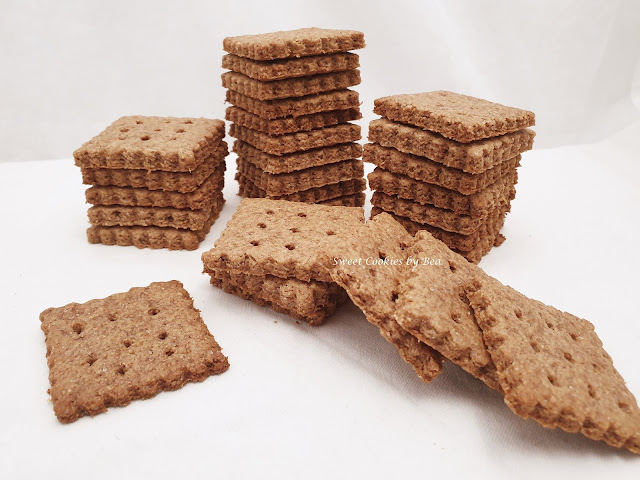 Galletas integrales tipo Graham