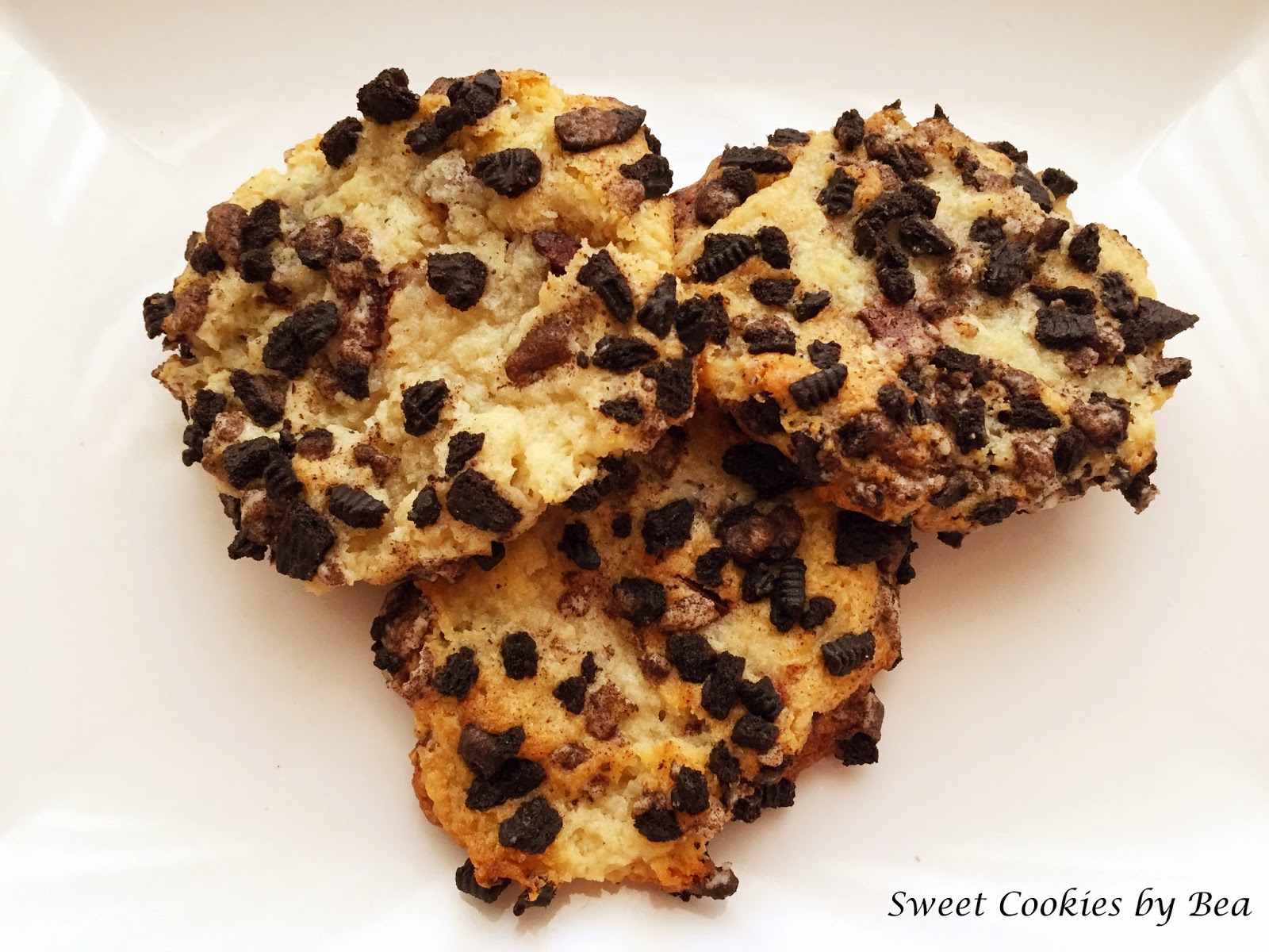 Cookies de cheesecake de oreo (tarta de queso oreo en galletas)