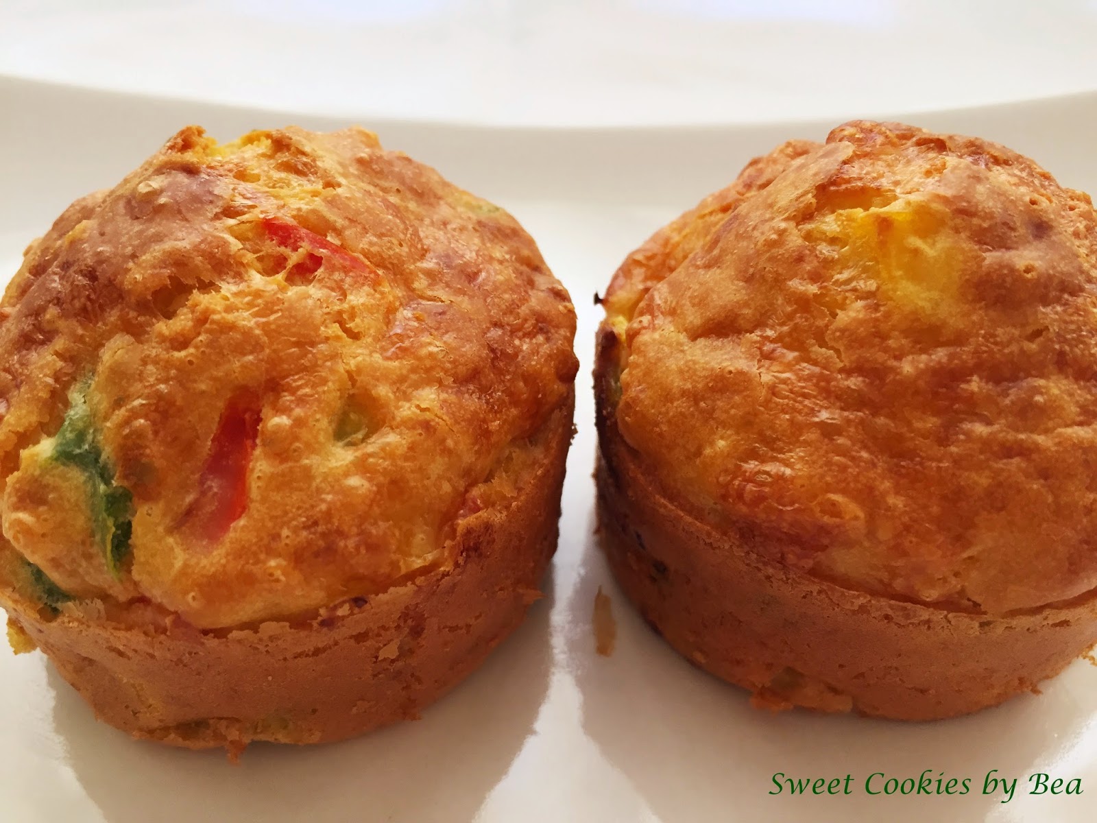 Muffins de pimientos