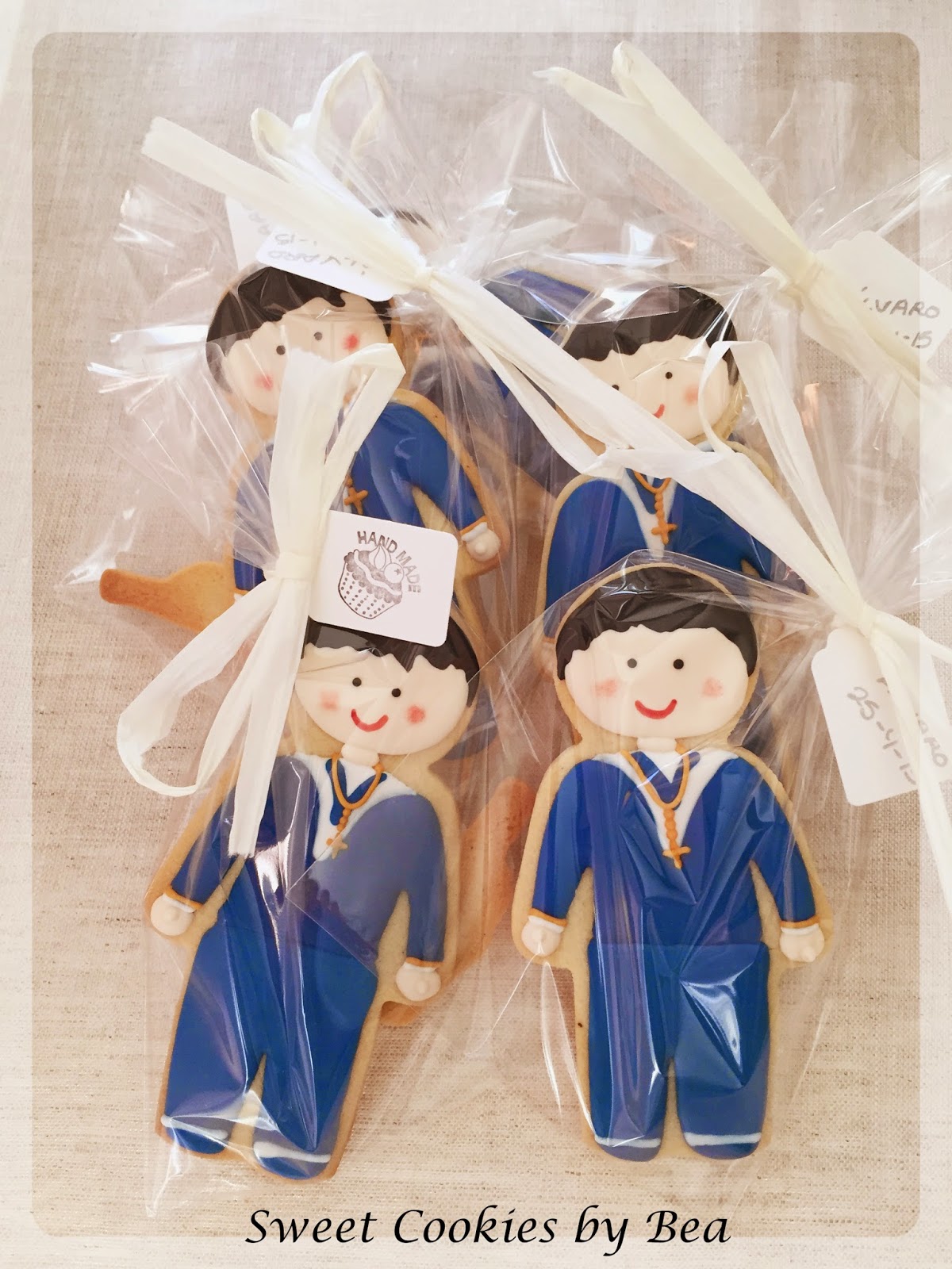 Galletas glasa comunión y musicales