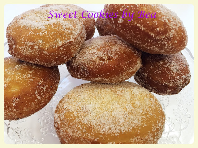 Krafne rellenos de arándanos