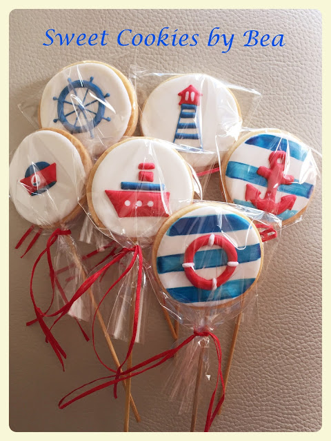 Galletas glasa marineras