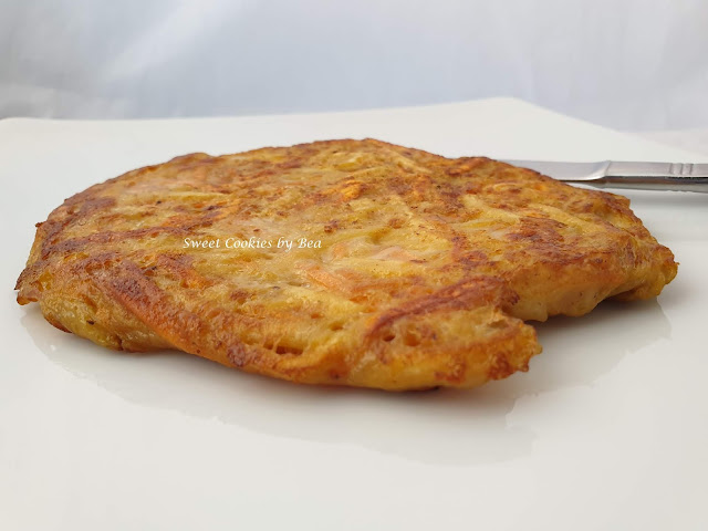 Tortita de patata y boniato