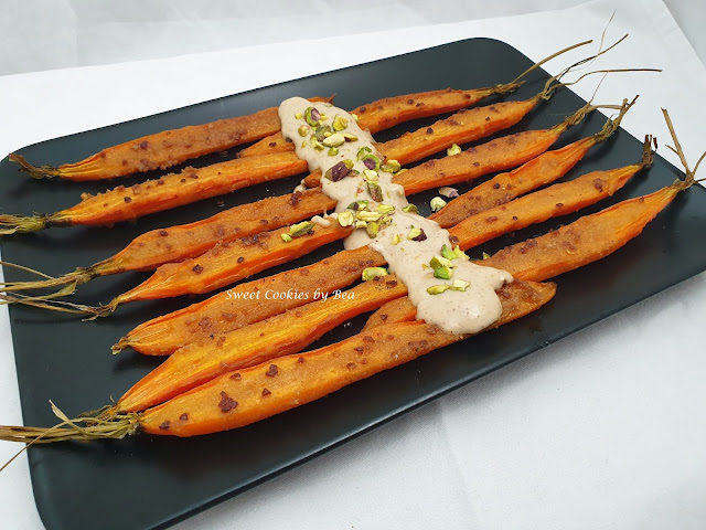 Zanahorias asadas con chispa