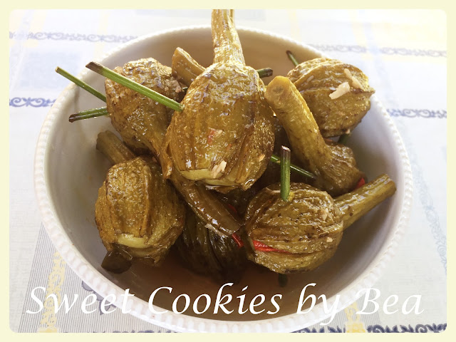 Berenjenas en vinagre y Verano 2016 (primnera parte)