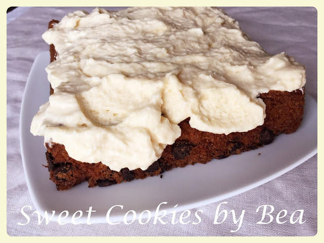 Bizcocho de zanahorias y crema de queso (receta básica)