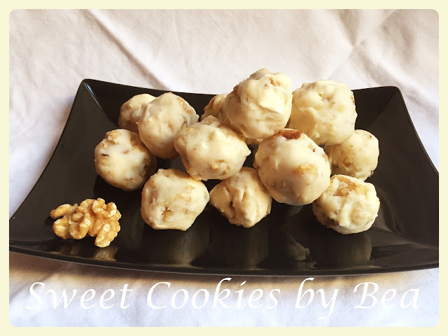 Bolitas de rulo de cabra y nuces