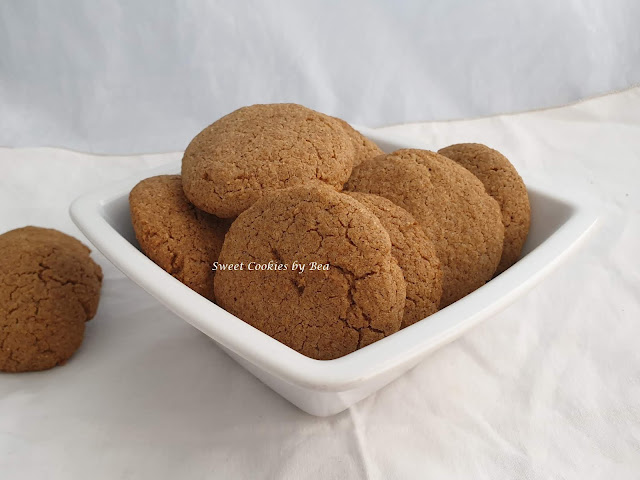 Cookies a tope de canela de trigo integral khorasan