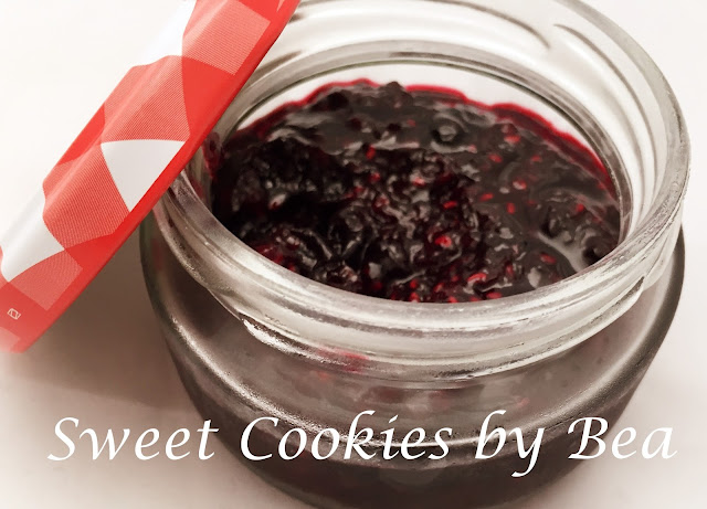 Compota de frutos rojos