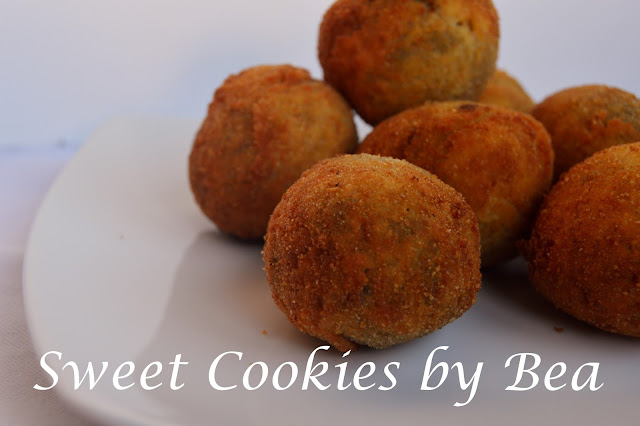 Croquetas cremosas de tinta