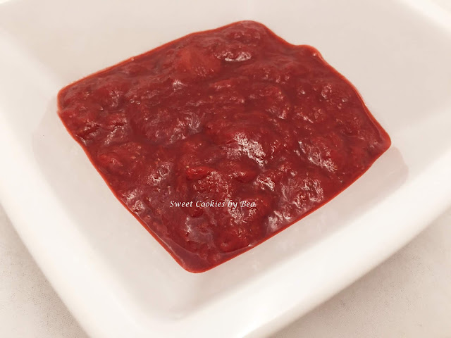 Pasta concentrada de fresas casera y sencilla