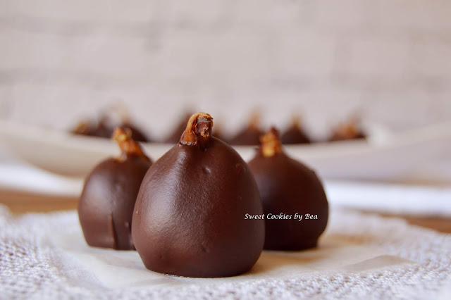 Bombon de higo relleno de nueces