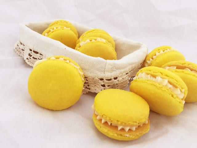 Macarons de limón