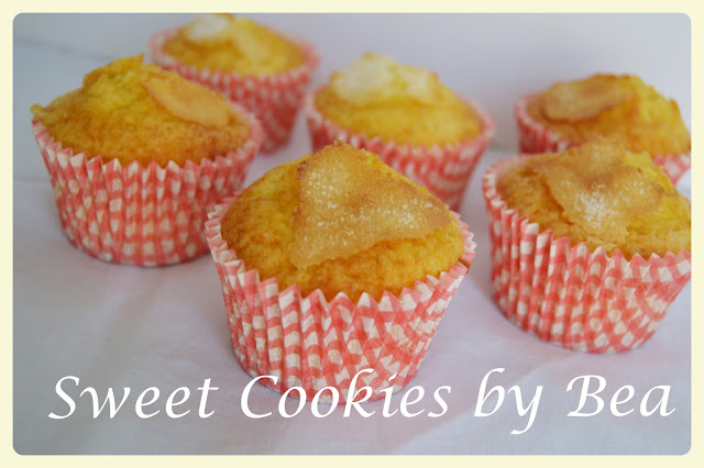 Magdalenas de naranja