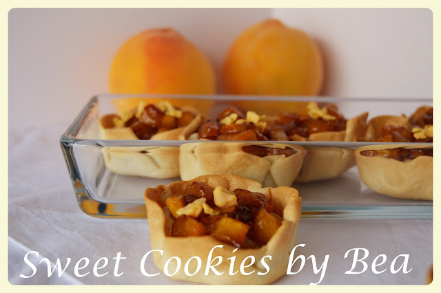 Tartaletas de melocotón