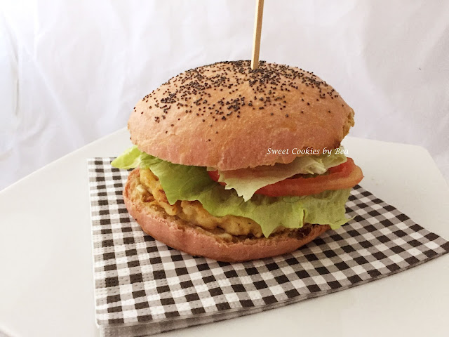 Hamburguesa de merluza