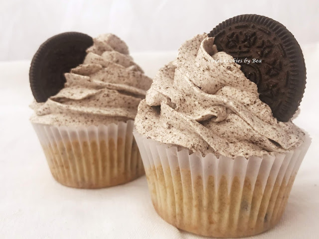 Cupcakes de galletas Oreo
