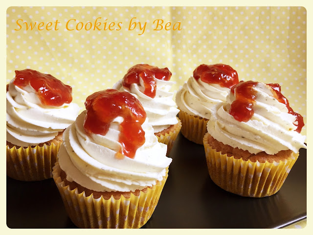 Cupcakes de queso Reto «Alfabeto Dulce»