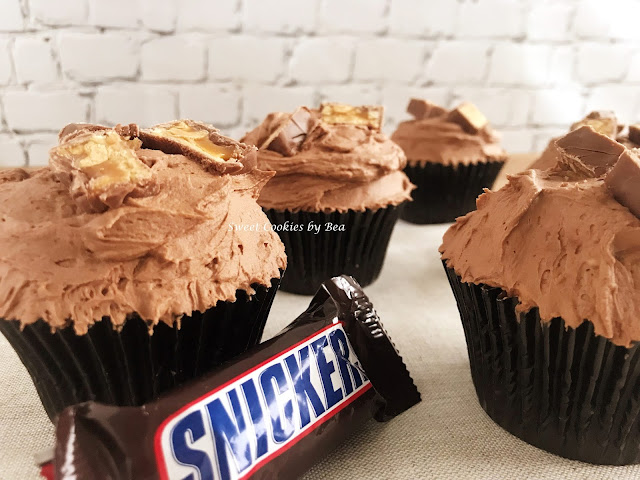 Cupcakes con Snickers
