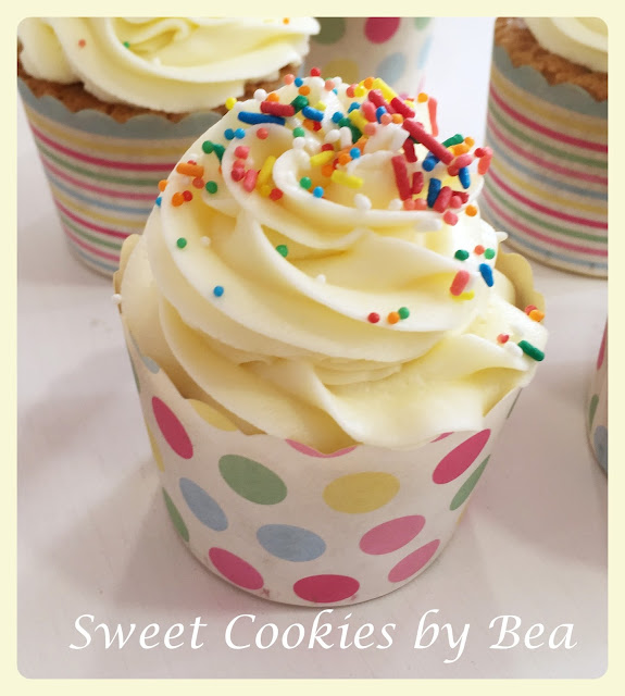 Cupcakes de tarta de manzana