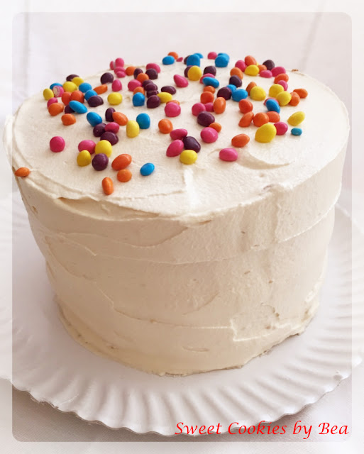 Tarta de Nocilla blanca