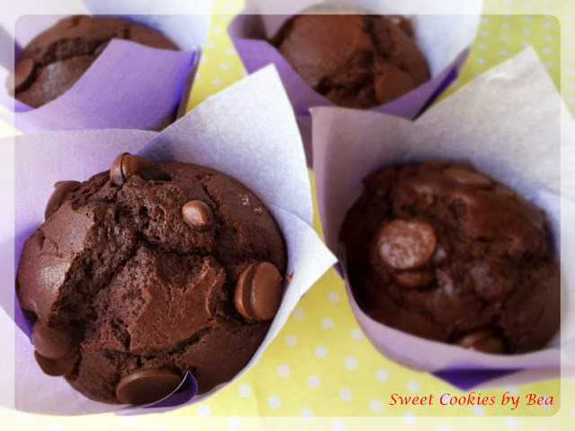 Muffins de chocolate